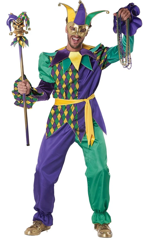 Mardi Gras Jester Deluxe