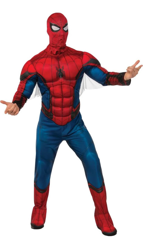 Spider Man jumpsuit with hood