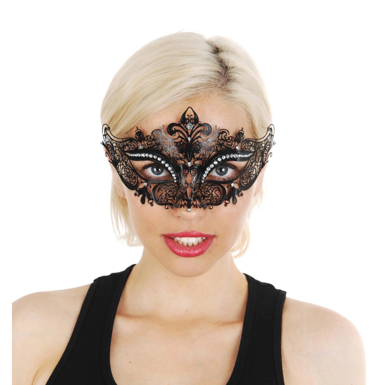 Buy Provence Metal with Clear Jewels Eye Mask