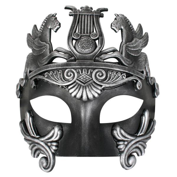 Buy Cavalli Centurion Black and Silver Eye Mask