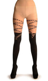 Buy Opaque Lock and Key Tights