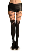 Buy Opaque Lock and Key Tights