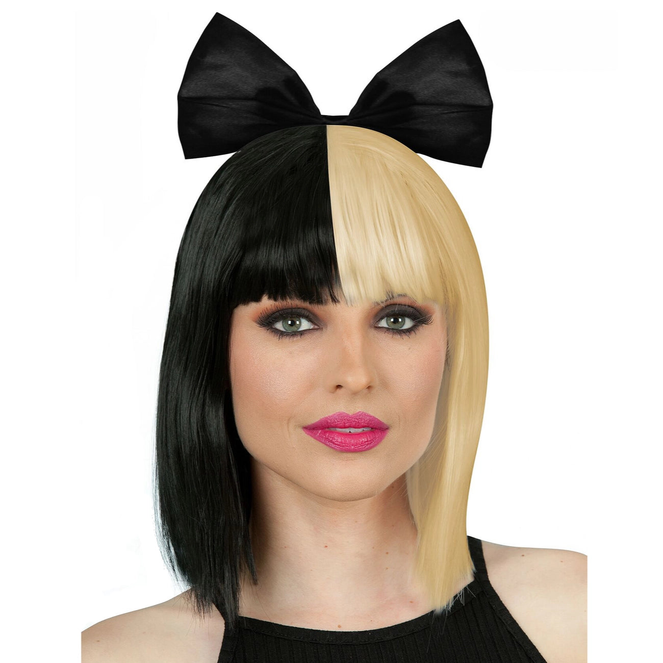 Buy Pop Empress Wig Half Blond and Black