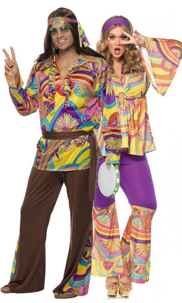 Purple Haze Hippie Plus Size