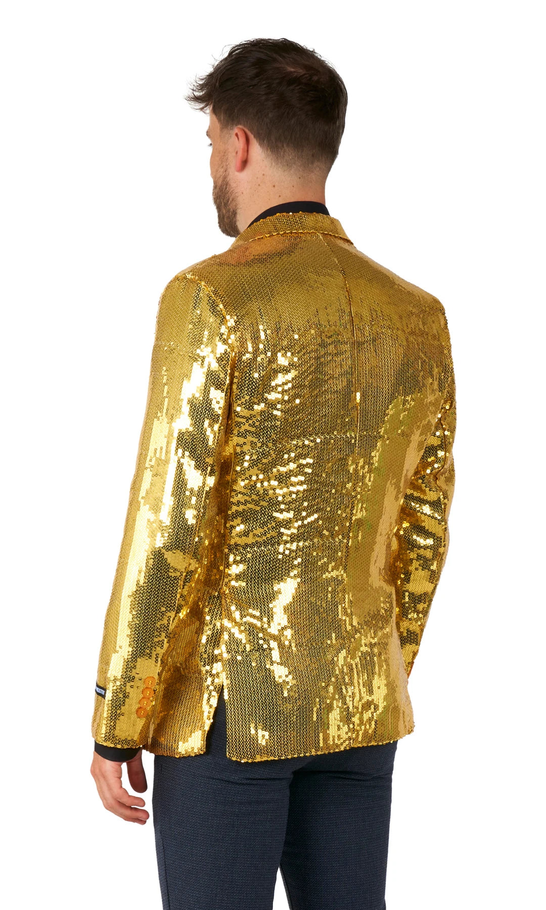 Buy SuitMeister Gold Sequins Blazer