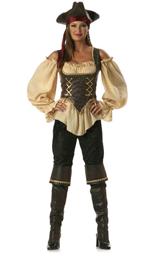 Rustic Pirate Lady