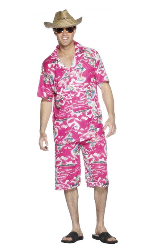 Hawaiian Man Pink