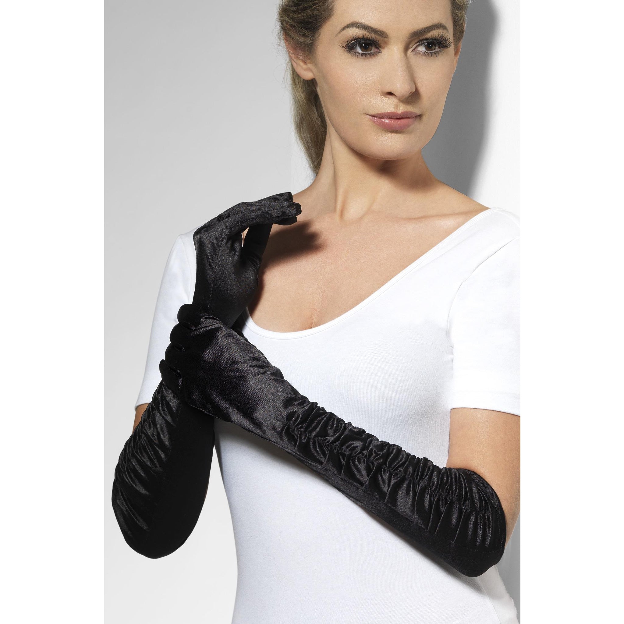 Black Long Gloves Temptress