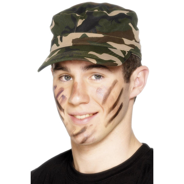 Army camouflage cap