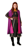 Anna Frozen 2 dress with purple detachable cape