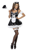 Short French Maid dress with headpiece