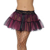 Net tutu in black and pink