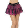 Net tutu in black and pink