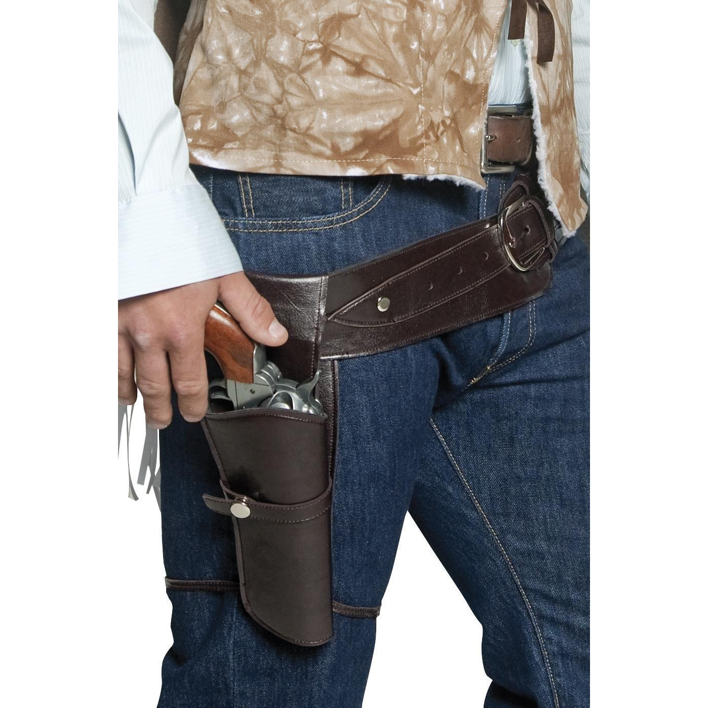 Western Authentic Gunman Belt and Holster