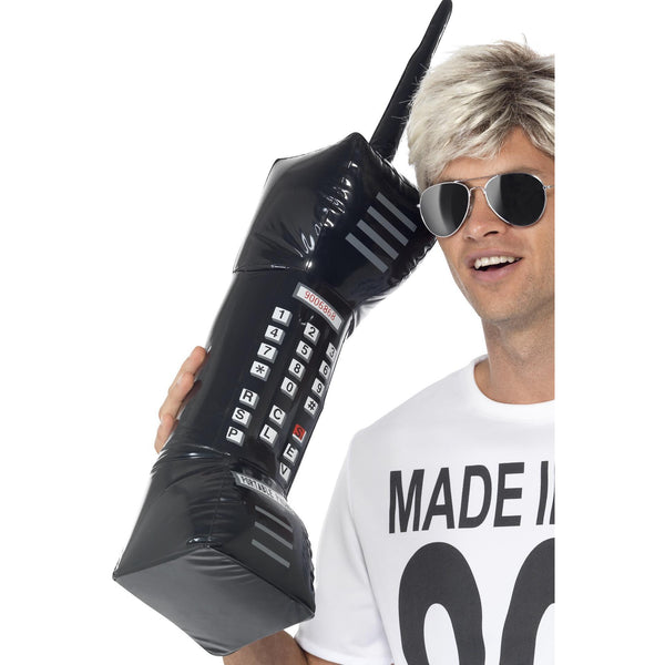 Oversized retro inflatable mobile phone
