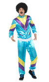 Mens blue shell suit costume