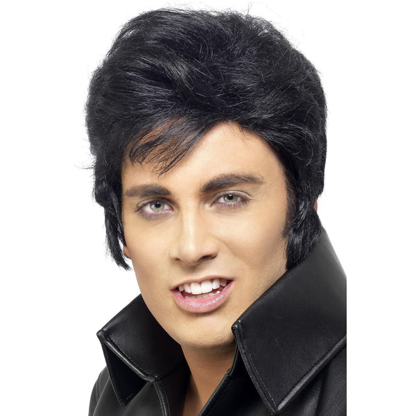 Elvis 60s black wig