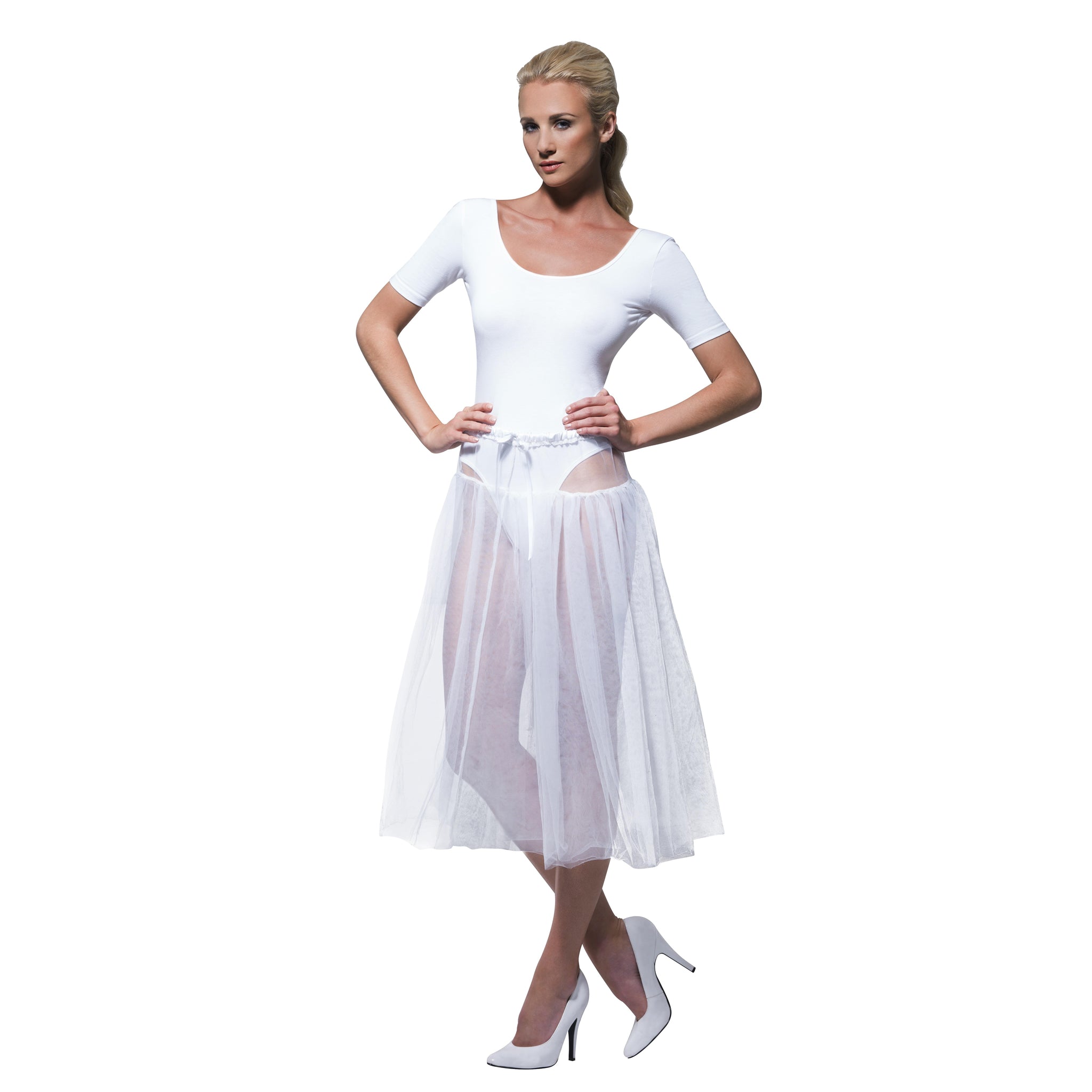 Buy 1950s Petticoat White