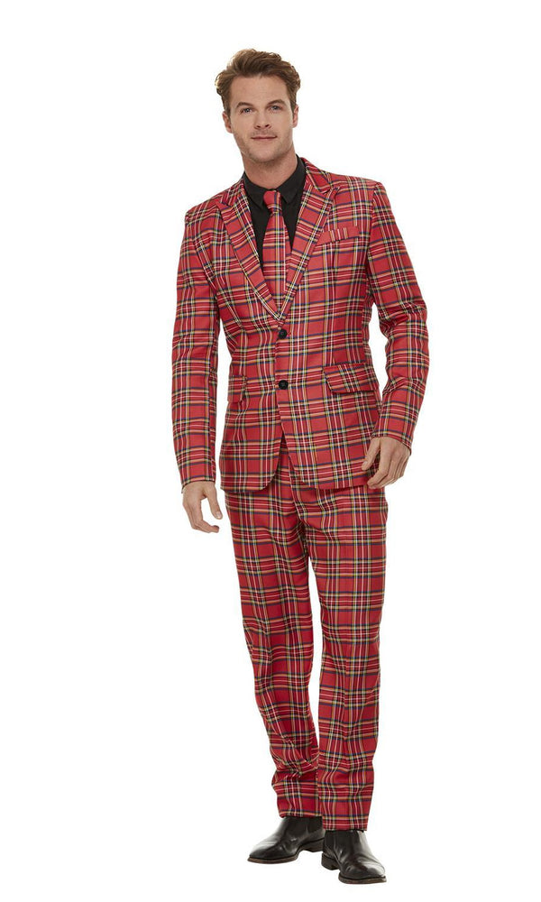 Buy Stand Out Tartan Suit
