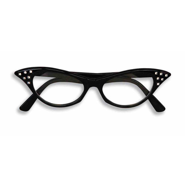 Buy Rhinestone Black Glasses