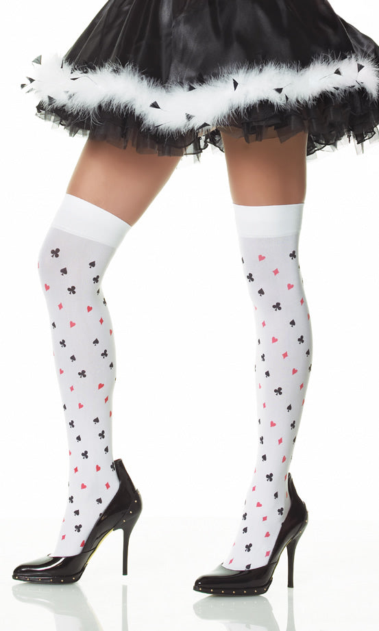 Buy Stockings with Poker Card Suits