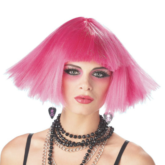 Pink 90s wig