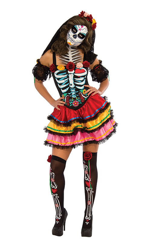 Day Of The Dead Fiesta Girl