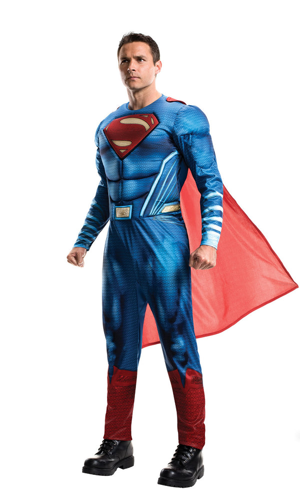 Blue Superman jumpsuit from Dawn of Justice with red cape