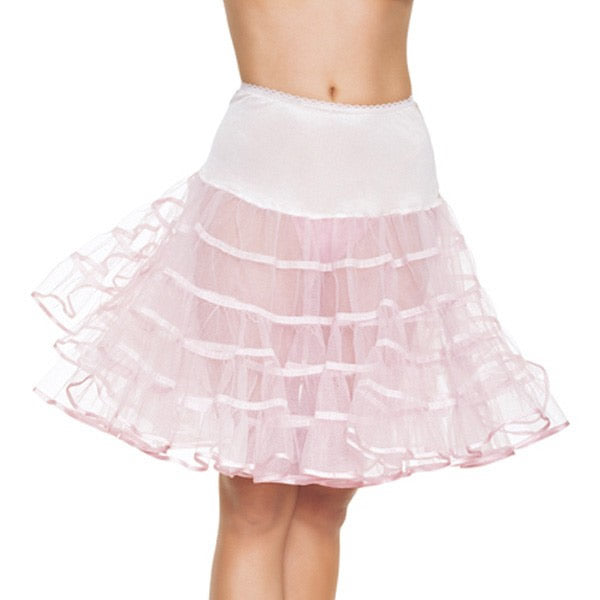 Baby Pink Knee Length Petticoat