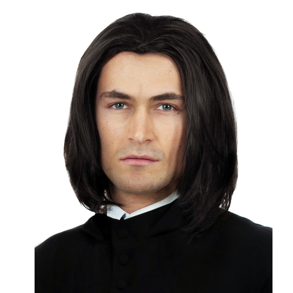 Alternate view of Professor Snape or Michael Jackson black wig
