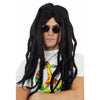 Rasta Dreadlocks Bob Marley Hippie Wig Black