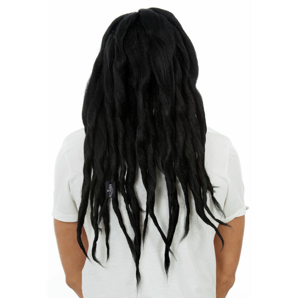 Rasta Dreadlocks Bob Marley Hippie Wig Black