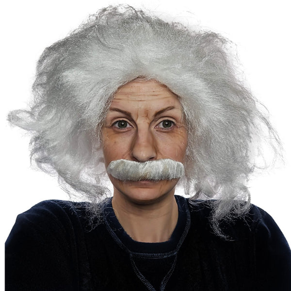 Grey scientist wig deals