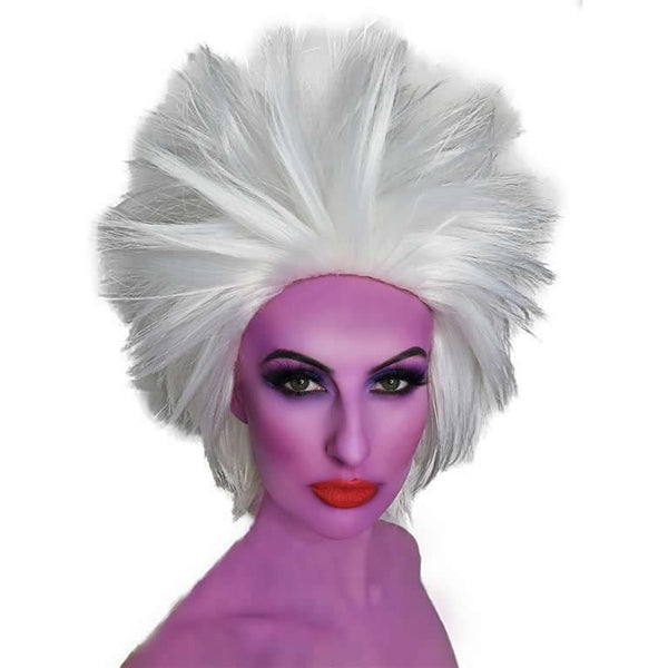 Sea Witch Ursula Style Wig White