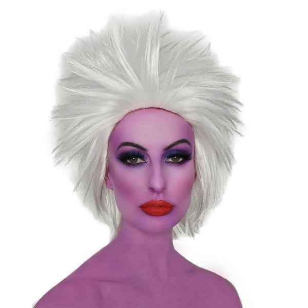 Sea Witch Ursula Style Wig White