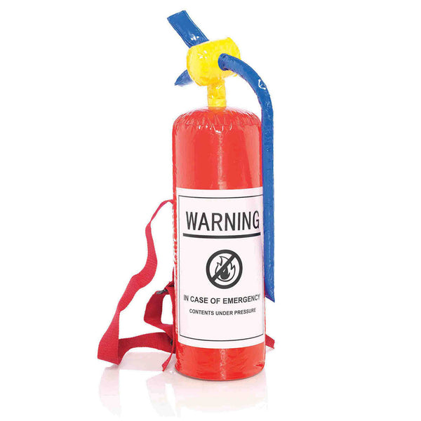 Inflatable novelty fire extinguisher