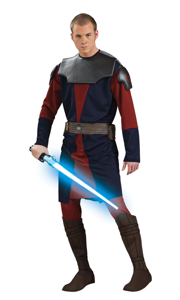 Anakin Skywalker costume with tunic, belt, pants and attached boot tops