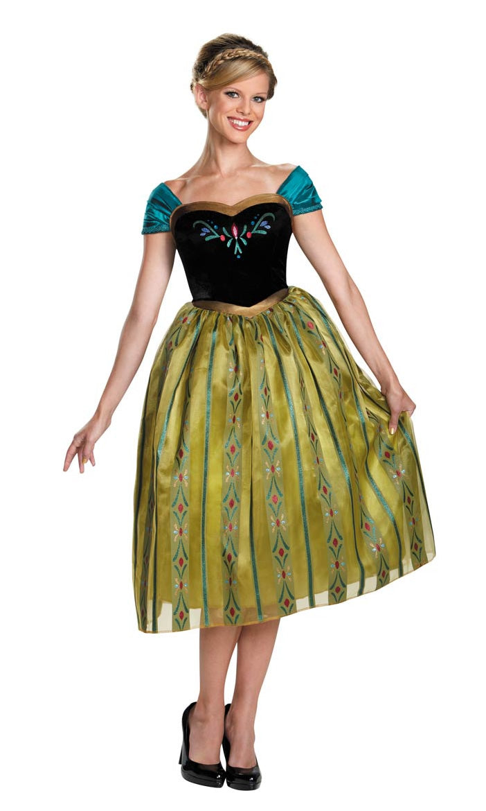 Anna from Frozen coronation plus size dress