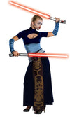 Asajj Ventress Star Wars costume with glovelettes and belt
