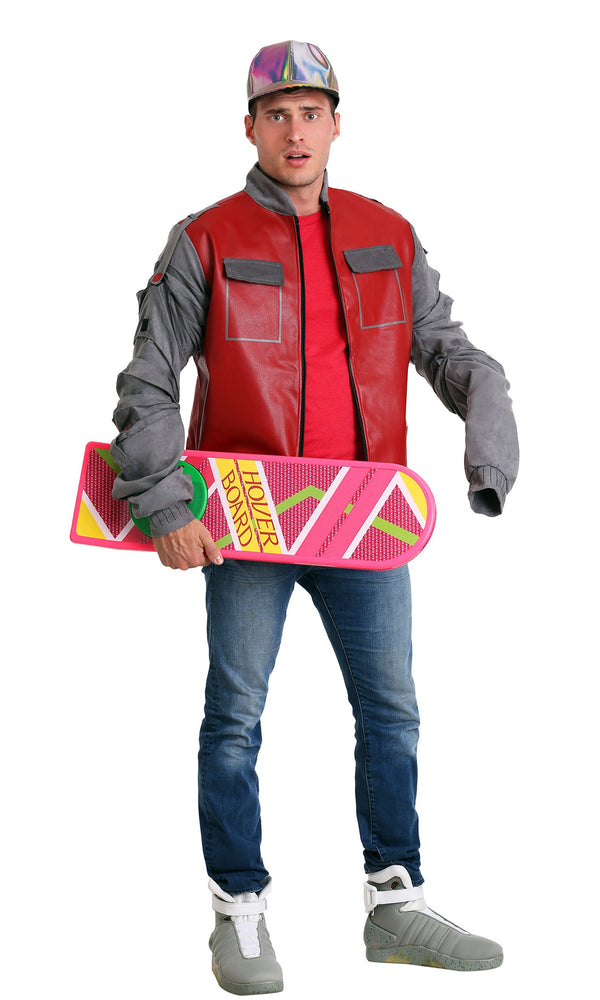 Marty McFly costume with hat and jacket