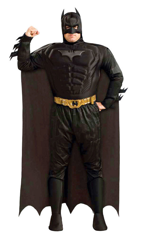 Batman plus size muscle top with pants and headpiece
