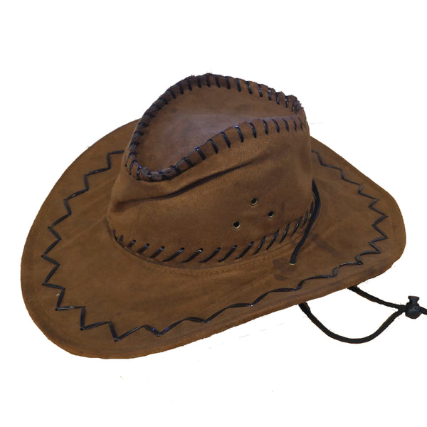 Dark brown cowboy hat