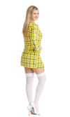Clueless Cher short yellow costume side