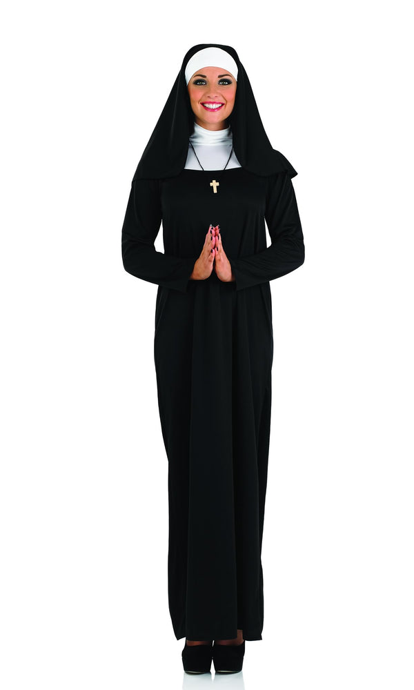 Convent sister costume with necklace