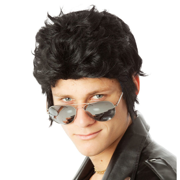 1950s style Danny black wig