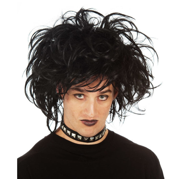 Edward Scissorhands goth or punk black wig