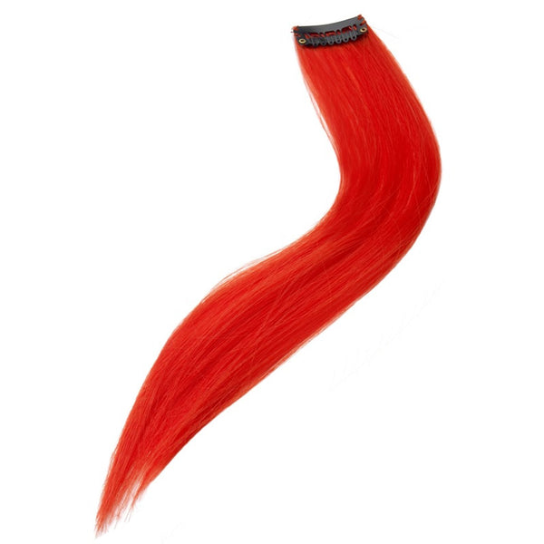 Red hair extension