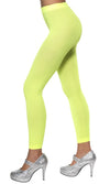 Footless Tights Neon Green