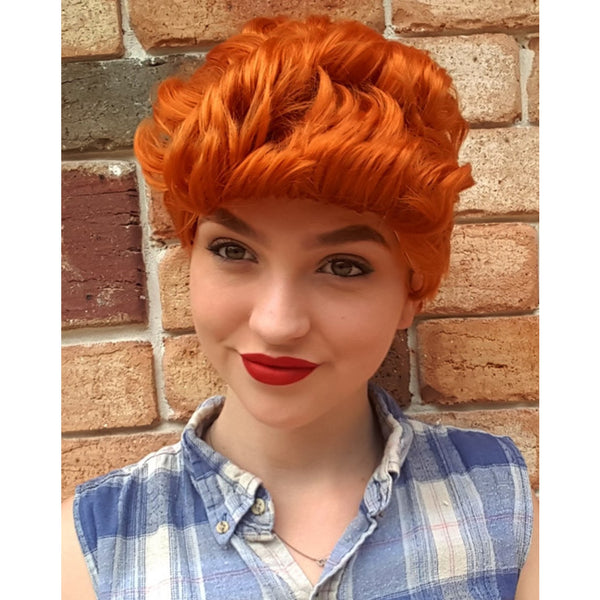 Pauline Hanson inspired red wig