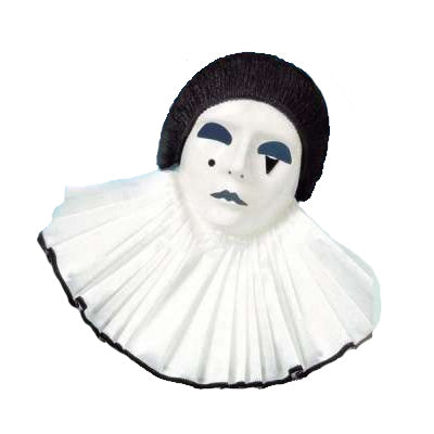 Pierette clown mask